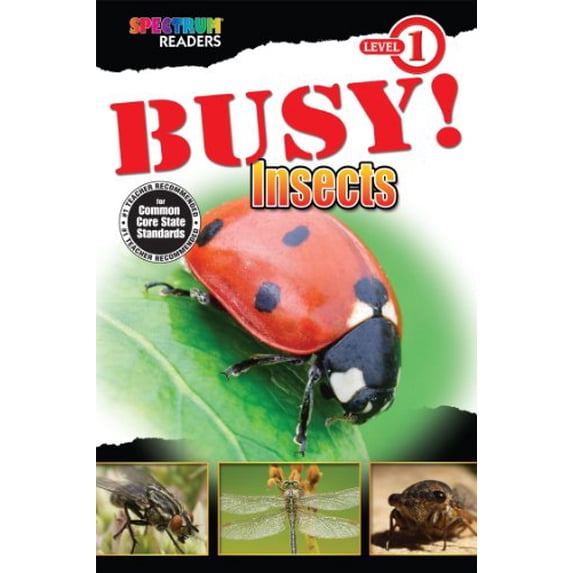 Pre-Owned Busy! Insects (Spectrum Readers Level 1) Paperback