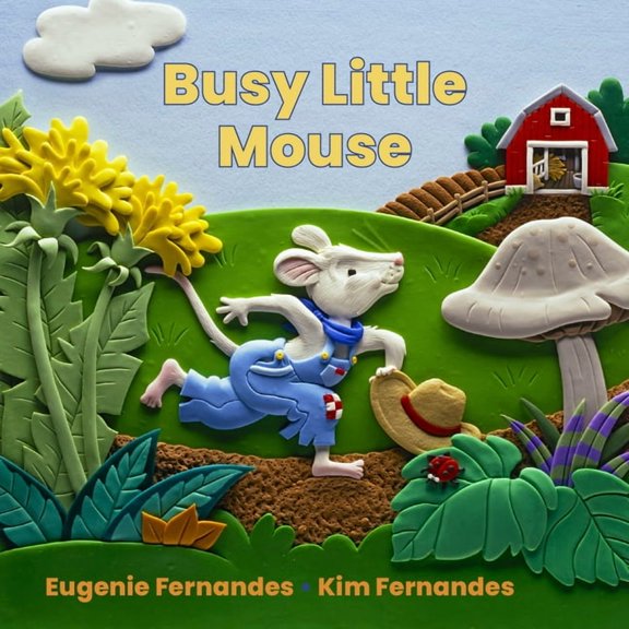 Busy Little Mouse, (Board Book)