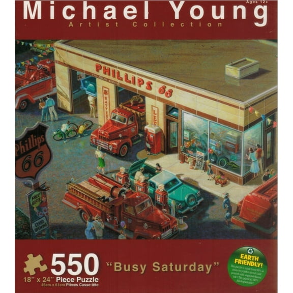 Busy Saturday 550 Piece Puzzle