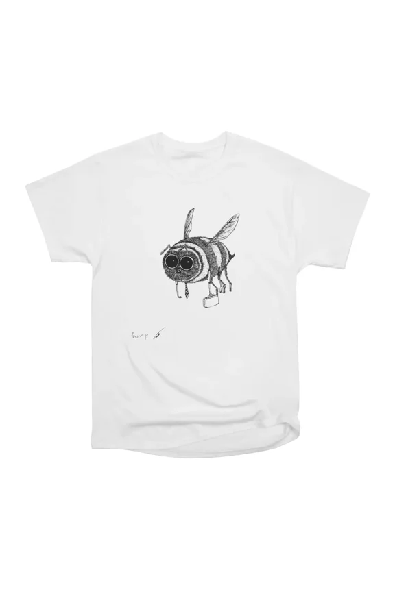 Busy bee gray T-Shirt Tee Gift For Him Merch For Her Apparel For Friend