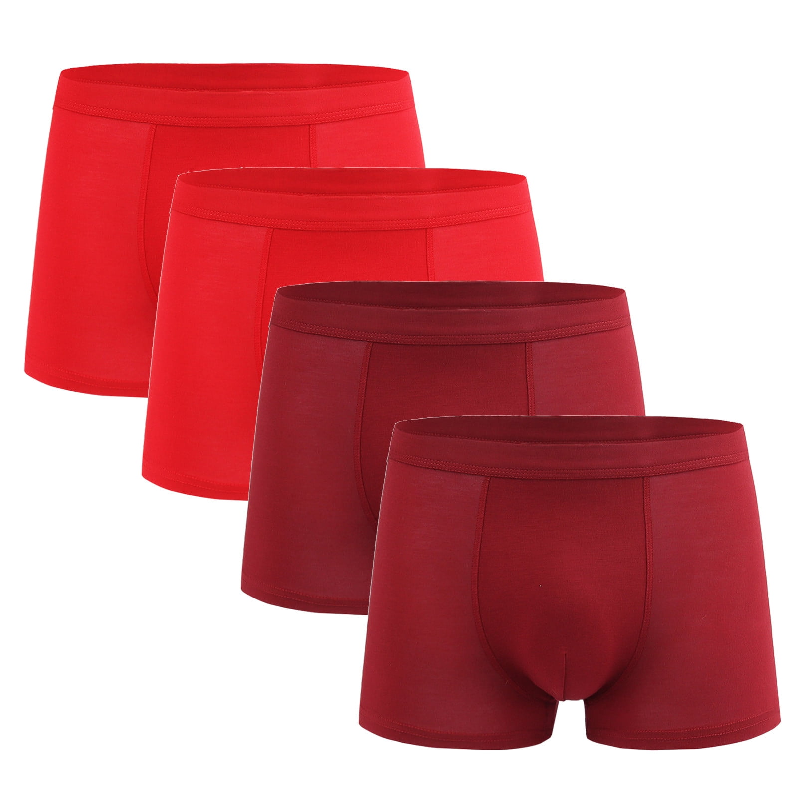 Busydd 4PC Men #39 s Boxer Briefs Solid Color Stretch Mens Boxer Briefs Busydd 4PC Men #39 s Boxer Briefs Solid Color Stretch Mens Boxer Briefs