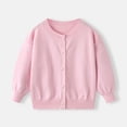 thumbnail image 1 of Busydd Boy Sweaters 3-8 Years Casual Comfy Solid Color Knit Sweater Cardigans Long Sleeve Round Neck Button Girls Sweaters Comfy Unisex Boys Girls Clothes, 1 of 9