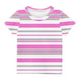 thumbnail image 1 of Busydd Boy's Tops 3-11 Years Toddler Boy Summer Clothes Fashion Striped Little Boys Tops Casual Round Neck Short Sleeve Teen Tees, 1 of 3