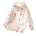thumbnail image 1 of Busydd Boys Girls Sun Jacket 3-16 Years Long Sleeve Print Full Zipper Sun Protection Jackets Summer Lightweight Unisex Toddler Little Teen Boys' Girls' Clothes Comfortable Outdoor Sun Shirt, 1 of 3