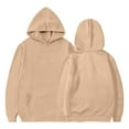 thumbnail image 1 of Busydd Boys Hoodies 2-13 Years Casual Warm Girls Hooded Sweatshirts Long Sleeve Solid Color Crewneck Sweatshirts with Pockets Comfy Loose Unisex Kids Hoodies, 1 of 5
