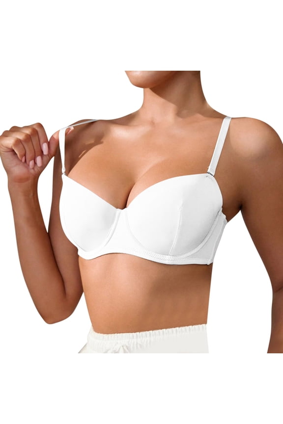 Bras for Women Full Coverage Underwire Bras Comfort Supportive Push Up Bra Beauty Back Everyday Bra