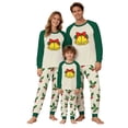 thumbnail image 1 of Busydd Family Pajamas Matching Sets Trendy Casual Print Christmas Pajamas Loungewear Round Neck Long Sleeve Tops and Pants Matching Christmas Pajamas for Family, 1 of 5