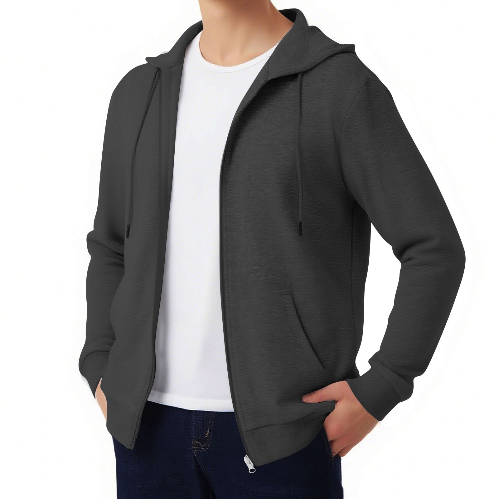 Casual Fleece Hoodies Suit