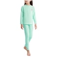 thumbnail image 1 of Busydd Girls' Clothing Sets 6 Months -14 Years 2 Piece Sets Long Sleeve Thermal Undershirts and Tops Boys Fashion Comfy Casual Loungewear Sets 1 Years, 1 of 4