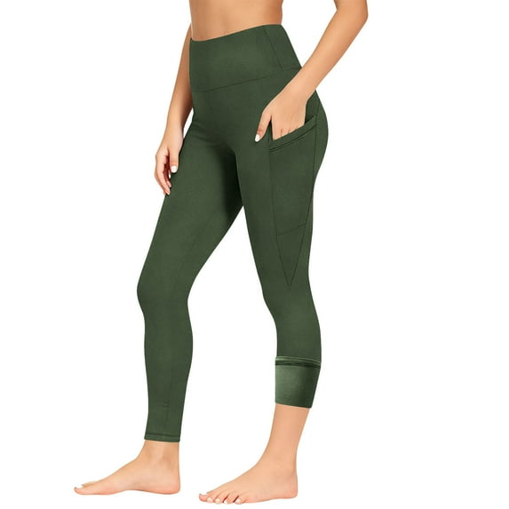 Busydd Girls Fleece Lined Leggings with Pockets 4-13 Years Solid Color Warm Girls Leggings Casual Stretchy High Waisted Girls Pants 12 Years