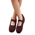thumbnail image 1 of Busydd Girls Mary Jane Shoes 15 Months-7 Years Trendy Comfortable Elastic Strap Slip on Girls' Flats 25, 1 of 9