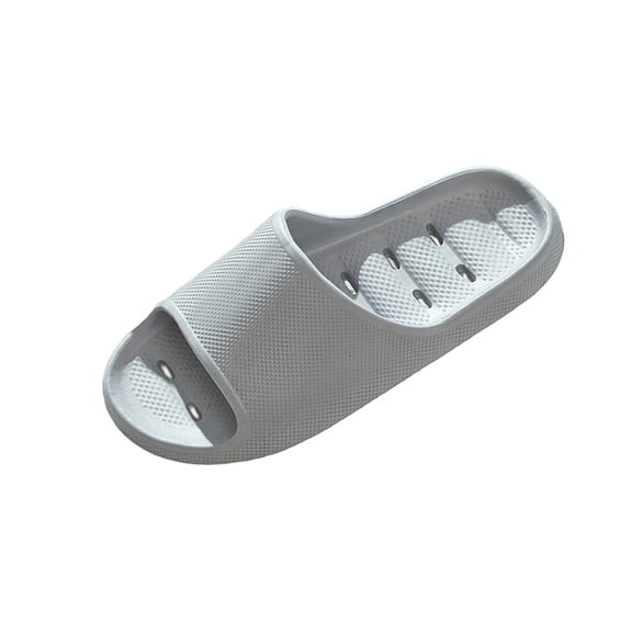 Busydd House Slippers for Woman Casual Comfy Men's Women's Slippers Solid Color Open Toe Slip on Ladies Slippers 10-10.5