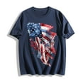 thumbnail image 1 of Busydd Independence Day T Shirts for Men Stylish American Flag Graphic Tees Round Neck Short Sleeve 4th of July Patriotic Tees Casual Comfy Summer Tops L, 1 of 8