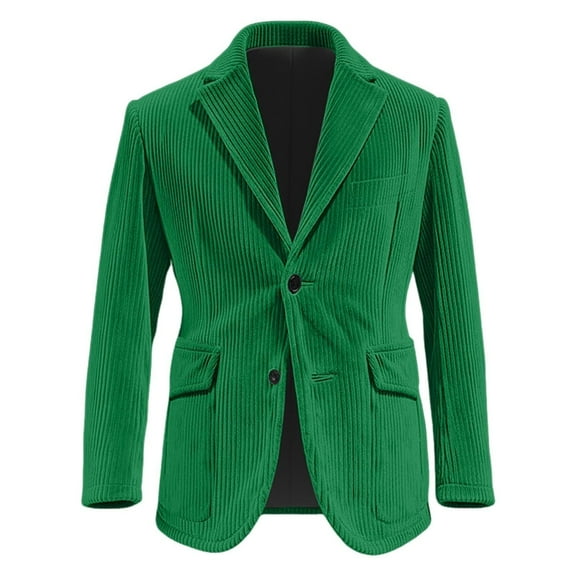 Busydd Jackets for Men Fashion Holiday Party Christmas Mens Coats Solid Color Long Sleeve Lapel Blazer for Men with Pockets 2XL