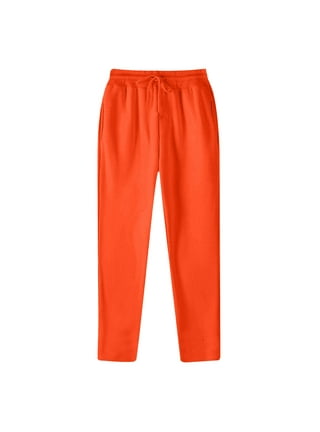 Mens Sweatpants in Mens Pants Orange Walmart