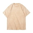 thumbnail image 1 of Busydd Mens T-Shirts Summer Fashion Vintage Round Neck Tee Shirts Casual Comfy Loose Short Sleeve T Shirts for Man S, 1 of 6