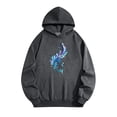 thumbnail image 1 of Busydd Mens and Womens Hoodies Trendy Unisex Long Sleeve Graphic Hoodies Comfortable Cotton Fall Hoodies for Men Casual Loose Hooded Sweatshirt with Pocket S, 1 of 4
