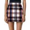 thumbnail image 1 of Busydd Plaid Skirts for Women Trendy Casual Mini Skirt Fall High Waisted Women's Skirts XL, 1 of 6