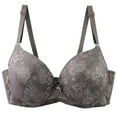 thumbnail image 1 of Busydd Plus Size Bras for Women with Underwire Comfy High Support Push Up Bra for Large Bust Breathable Oversized Everyday Bra XL, 1 of 3