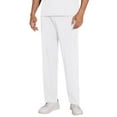 thumbnail image 1 of Busydd Scrub Pants for Men Solid Color Elastic Waist Scrubs for Men Comfy Stretch Drawstring Work Pants for Men Fashion Straight Leg Uniform Scrubs with Pockets M, 1 of 8