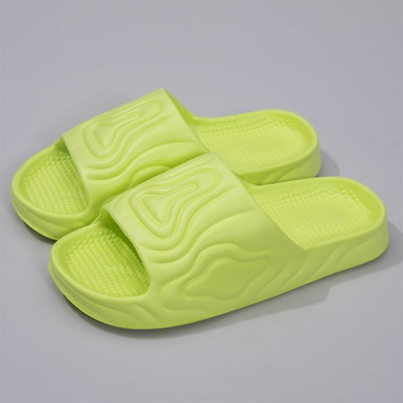 Busydd Slippers for Women Indoor and Outdoor Casual Fashion House Slippers for Woman Solid Color Non-Slip Shower Slides Sandals Comfortable Breathable Home Shoes