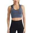 thumbnail image 1 of Busydd Sports Bras for Women with Hood Breathable High Support Yoga Bra Comfy Wireless T-Shirts Bras Seamless Bra No Underwire, 1 of 5