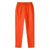 Busydd Sweatpants for Men Solid Color Drawstring Joggers for Men Casual Baggy Men's Athletic Pants Comfy Straight Leg Lounge Pants with Pockets M