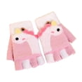 thumbnail image 1 of Busydd Toddler Gloves Mittens Fashion Cute Unisex Fingerless Gloves Thick Warm Winter Gloves Soft Fleece Cotton Gloves Kids Fuzzy Wool Gloves for Cold Weather 5-9 Years, 1 of 3