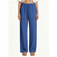thumbnail image 1 of Busydd Travel Pants Women with Drawstring Waist and Side Pockets Casual Comfy Solid Color Straight Leg Sweatpants L, 1 of 8