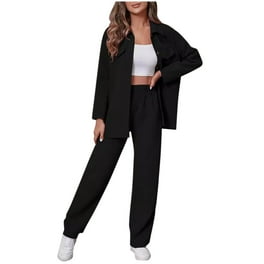 Casual Solid Solid Color Cardigan Collar Long Sleeve Two Pieces Casual Solid Solid Color Cardigan Collar Long Sleeve Two Pieces