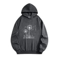 thumbnail image 1 of Busydd Unisex Mens and Womens Hoodies Trendy Long Sleeve Graphic Hoodies Casual Comfy Cotton Hoodies for Men Loose Fall Hooded Sweatshirt with Pocket S, 1 of 4