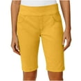 thumbnail image 1 of Busydd Women Shorts Casual Solid Color Summer Shorts for Women Fashion Stretch Hiking Womens Bermuda Shorts with Pockets M, 1 of 9