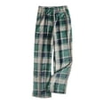 thumbnail image 1 of Busydd Women's Pants Comfortable Warm Flannel Pajama Pants Women Fashion Print Elastic Waist Casual Pants for Women with Pockets M, 1 of 8
