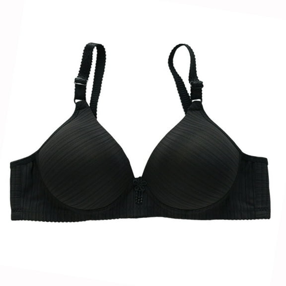 Busydd Womens Bras No Underwire Comfy Support Lift Push Up Bras for Women Adjustable T-Shirt Everyday Wireless Bra