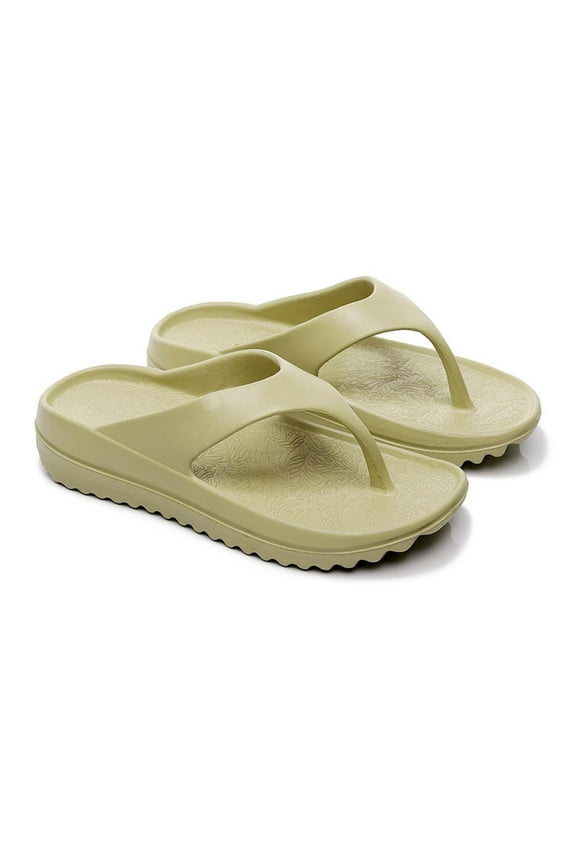 Womens Flip Flops Thick Soles Slippers for Women Fashion Indoor and Outdoor Slides Sandals Comfortable Soft Flip-Flops