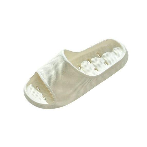 Busydd Womens Slippers Casual Solid Color Slip on Shoes Women Comfy Bedroom Bathroom House Slippers for Woman 7.5-8.5