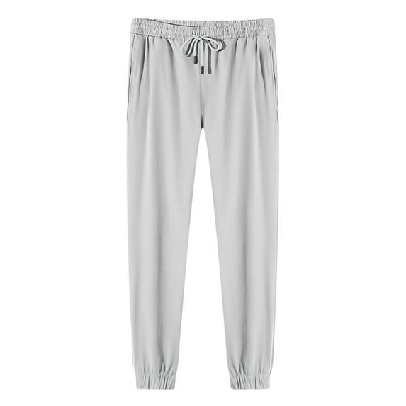 Busydd Womens Sweatpants Solid Color Straight Leg Sweatpants Elastic Waist Joggers Workout Pants Casual Oversized Drawstring Pants with Pockets Plus Size Sweatpants M-5XL