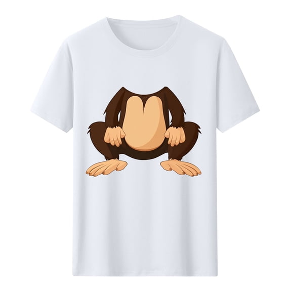 Busydd Womens T Shirts Fashion Funny Graphic Tees for Women Casual Comfortable Round Neck Short Sleeve Cotton Tops for Women L