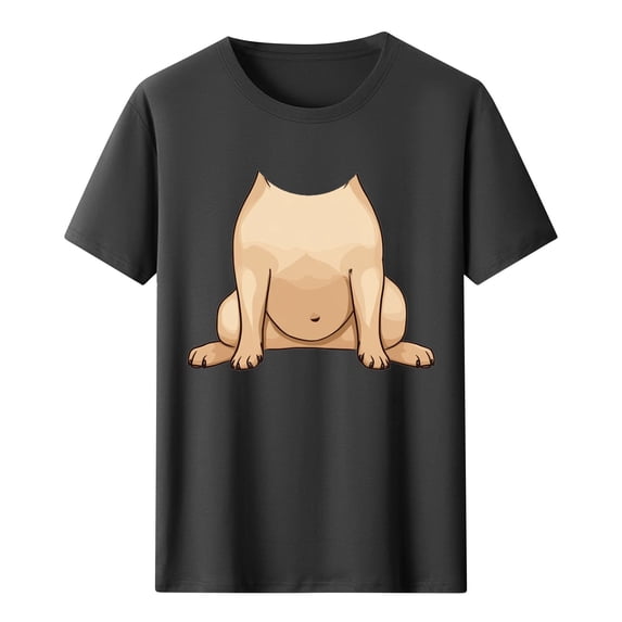 Busydd Womens T Shirts Fashion Funny Graphic Tees for Women Casual Comfortable Round Neck Short Sleeve Cotton Tops for Women S