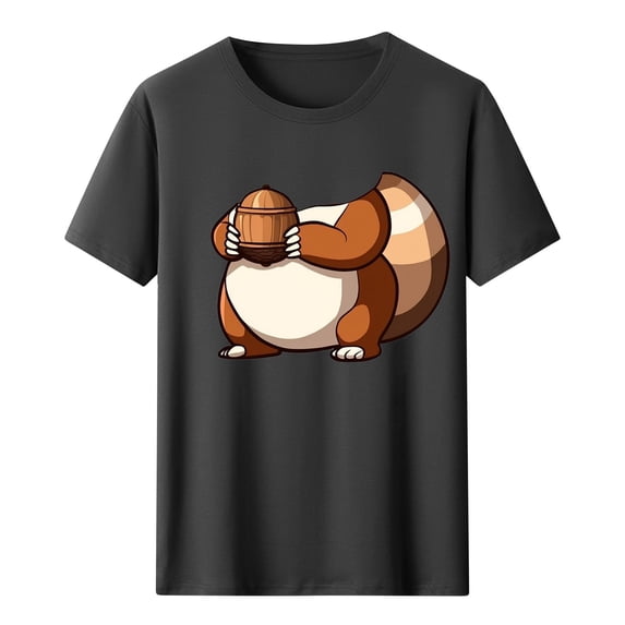 Busydd Womens T Shirts Fashion Funny Graphic Tees for Women Casual Comfortable Round Neck Short Sleeve Cotton Tops for Women XL