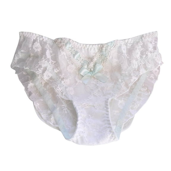 Busydd Womens Underwear Breathable Soft Girls Underwear No Show Seamless Underwear for Women Lace Panties