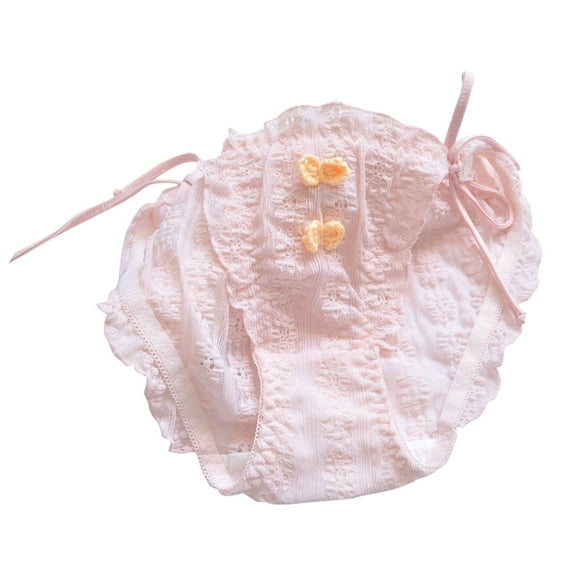 Busydd Womens Underwear Breathable Soft Girls Underwear No Show Seamless Underwear for Women Lace Panties