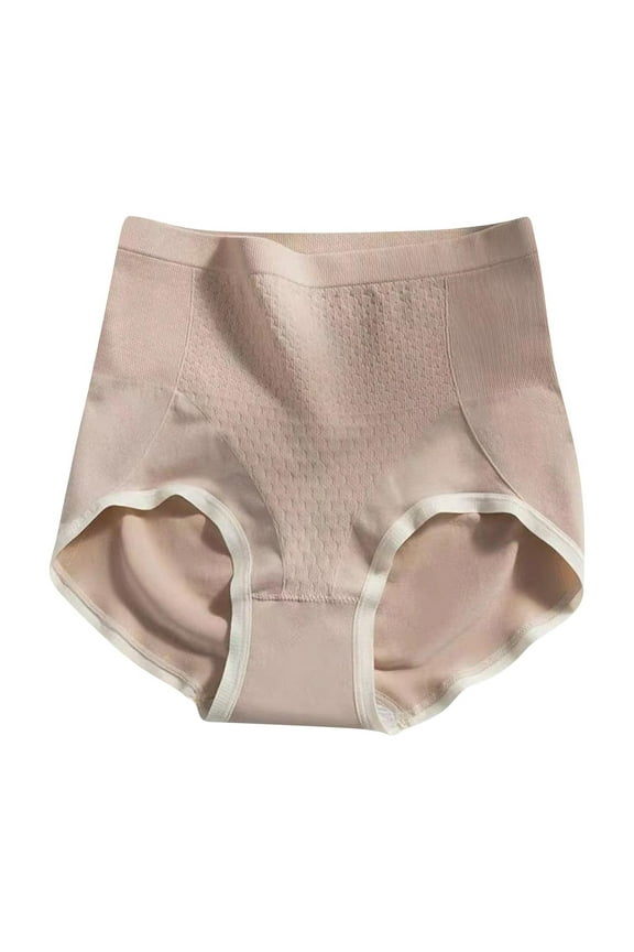 Womens Underwear Stretch Soft Seamless Underwear for Women High Waisted Underwear for Women No Show Tummy Control Briefs Breathable Butt Lifting Panties