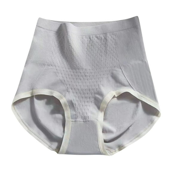 Busydd Womens Underwear Stretch Soft Seamless Underwear for Women High Waisted Underwear for Women No Show Tummy Control Briefs Breathable Butt Lifting Panties