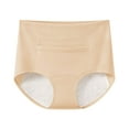 thumbnail image 1 of Busydd Womens Underwear with Pocket Stretch Period Underwear for Women High Waisted Seamless Underwear for Women Breathable Soft No Show Panties, 1 of 3