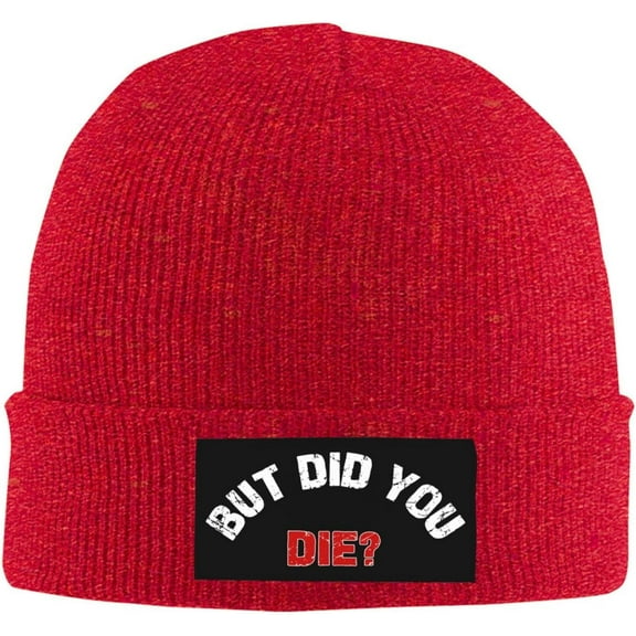 But Did-You Die Knit Hat Men Women Warm Winter Hat Beanie Fashion Cap
