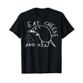 thumbnail image 1 of But Eat Cheese And Sin Funny Rat T-Shirt, 1 of 5