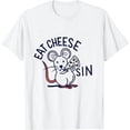 thumbnail image 1 of But Eat Cheese And Sin Funny Rat T-Shirt, 1 of 5