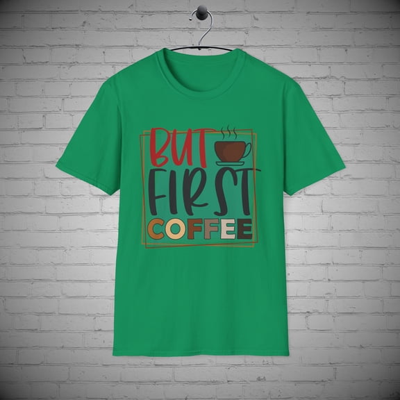 But First Coffee t-shirt, Coffee lover Gift, Caffeine addict tee