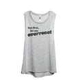 thumbnail image 1 of But First Let Me Overreact Women's Fashion Sleeveless Muscle Workout Yoga Tank Top Sport Grey X-Large, 1 of 3